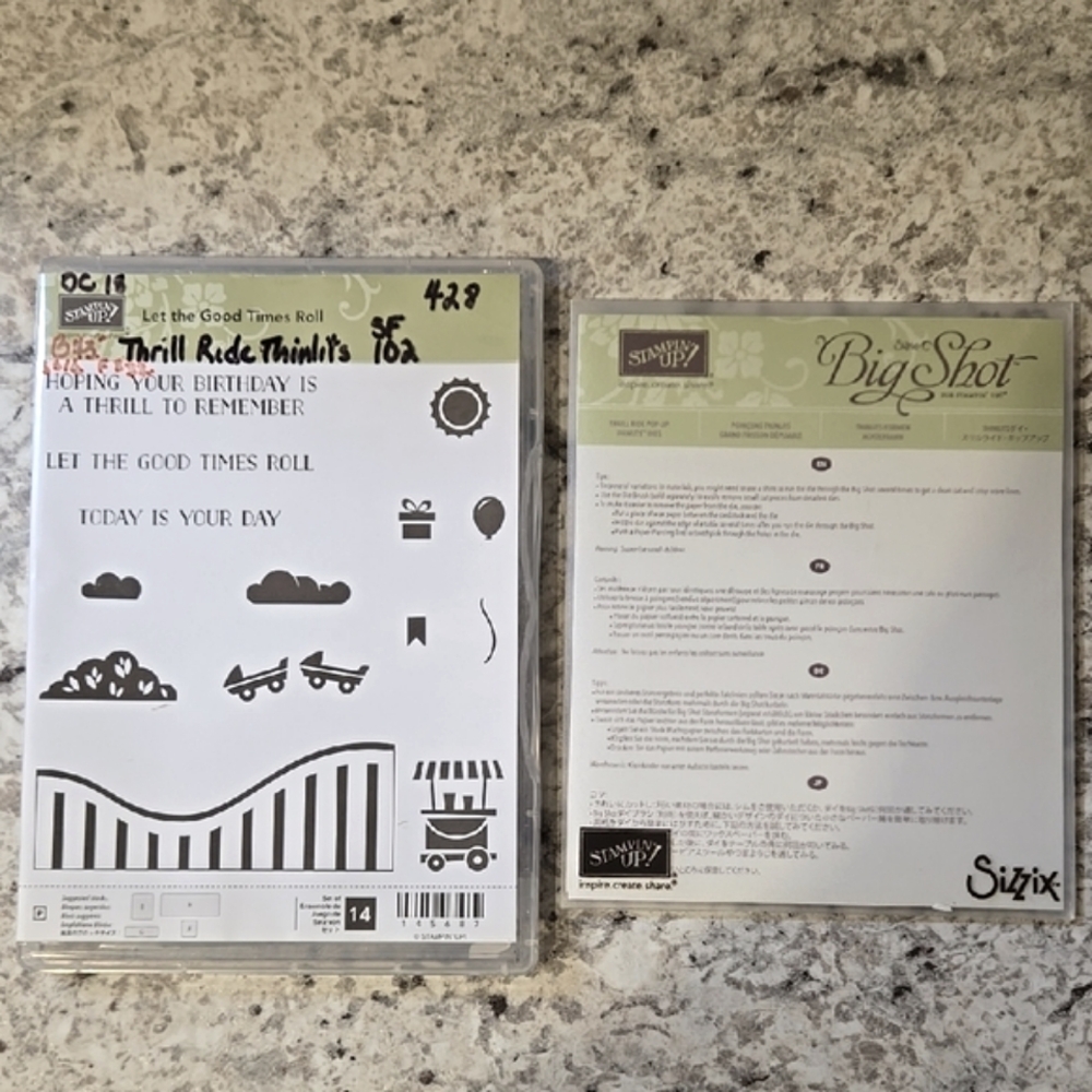 Stampin' Up! Let the Good Times Roll Stamp Set & Thrill Ride Pop-Up Dies